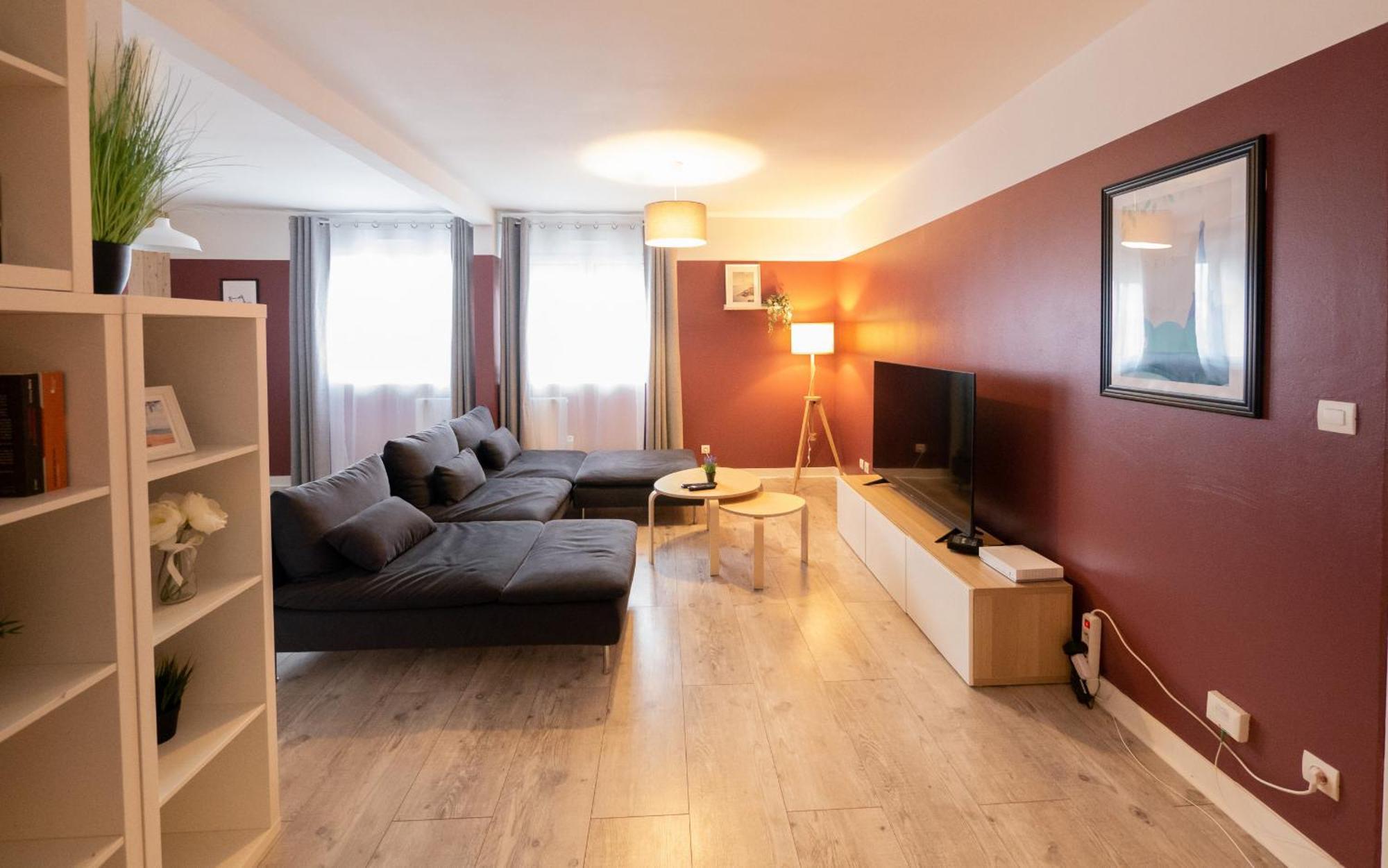 Le Grandiose - Gare - Parking - 6 Personnes - Reve Au Mans Apartment Le Mans Ngoại thất bức ảnh